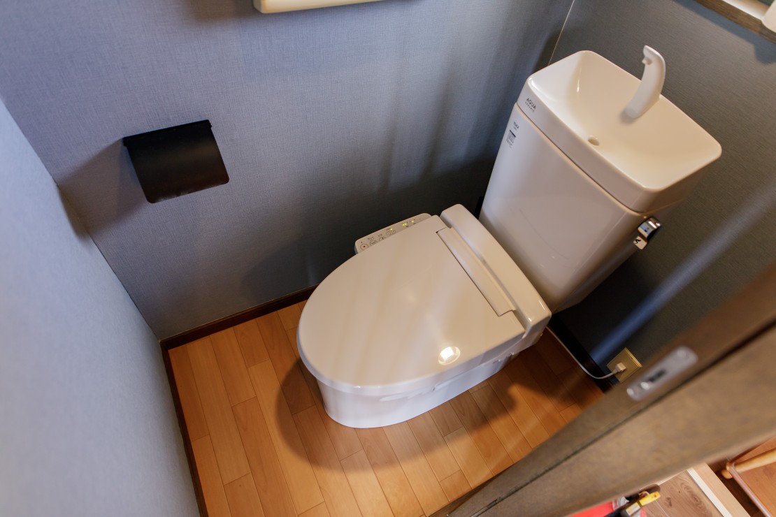 ocean resort mint｜千葉県・館山・南房総｜リノベーションしたトイレ