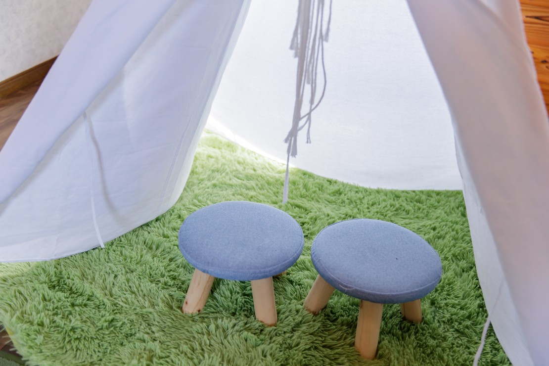 ocean resort mint｜千葉県・館山・南房総｜３階テント内部