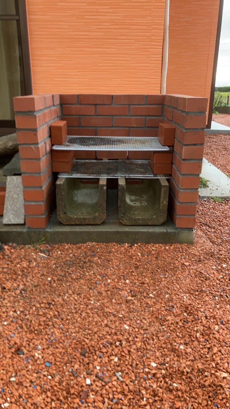 千葉県 館山・南房総のコテージ｜ocean view mintの写真：庭にBBQ炉を新設！