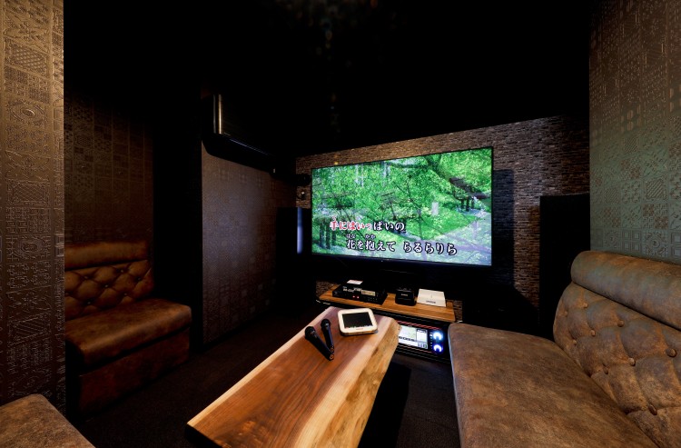 大阪府 大阪東部（寝屋川・守口・門真・東大阪）のコテージ｜暖炉之宿 コンセプトハウス星田の写真：カラオケ