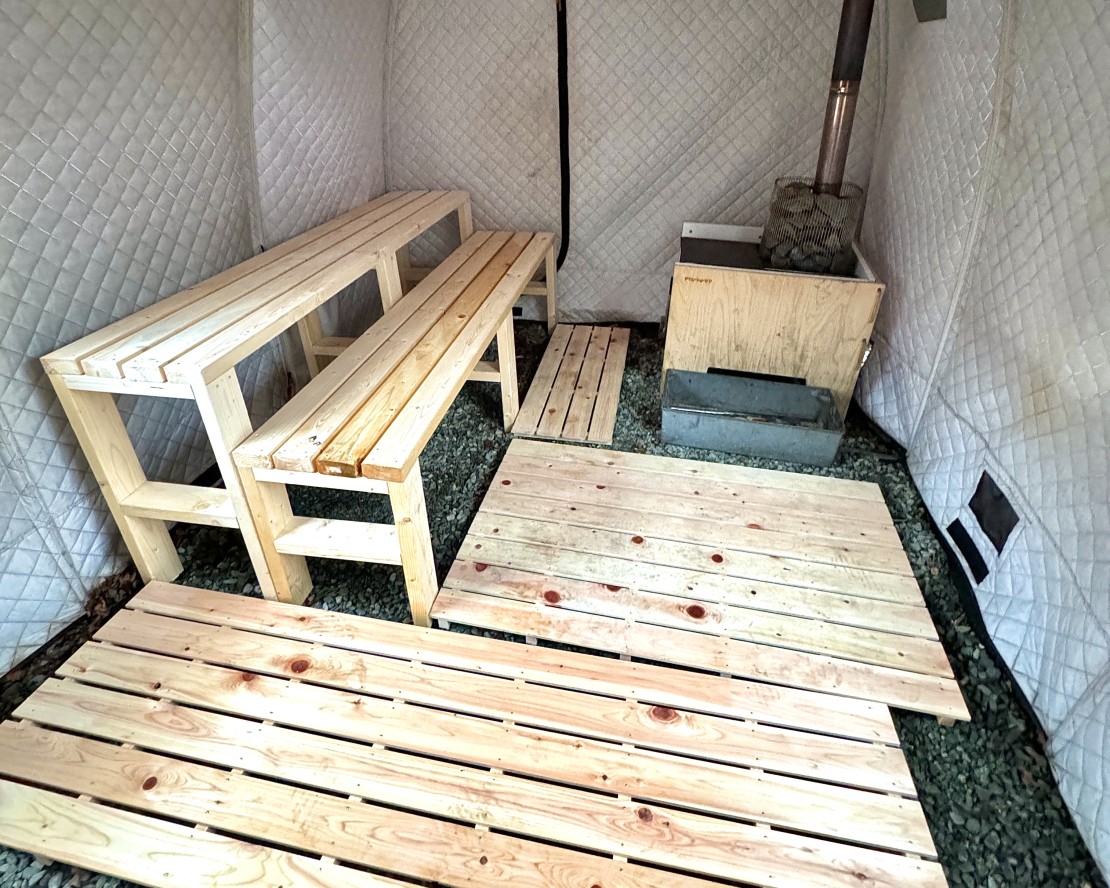 SNUG CAMP HOUSE｜山梨県・大月・都留｜広々空間で快適サウナタイム♪