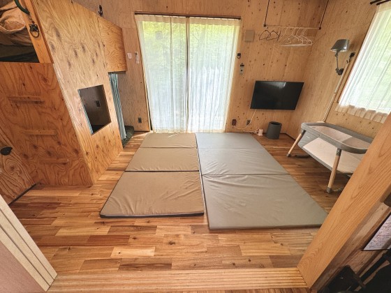 山梨県 大月・都留の貸別荘・コテージ｜SNUG CAMP HOUSE：子連れ