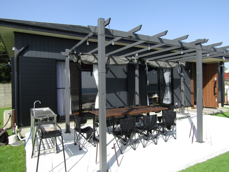 三重県 志摩のコテージ｜Ocean’ｓ Resort Villa FARBE 路地裏の別荘の写真：伊勢志摩の海鮮でバーベキュー