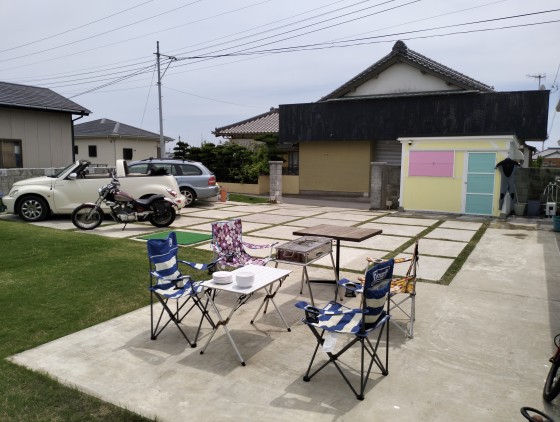 千葉県 館山・南房総のグランピング｜Rainbow Lodge　レインボー ロッヂ：バーベキュー