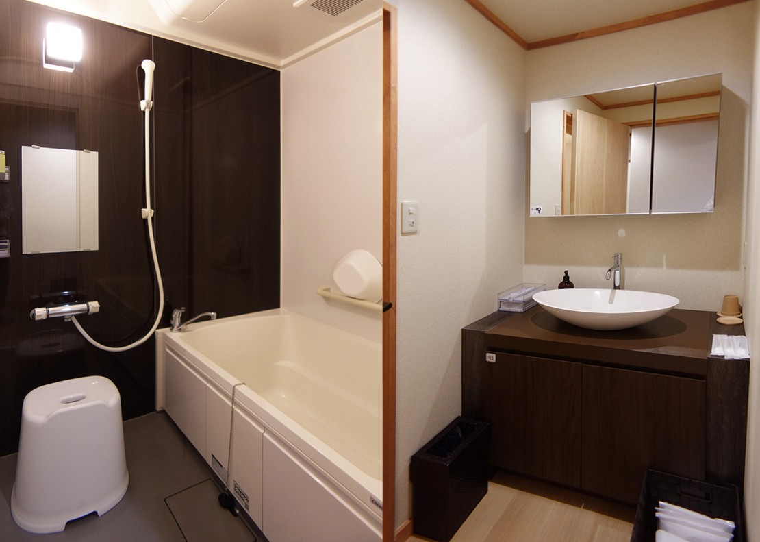 一本のえんぴつ｜静岡県・伊豆高原｜201号室のお写真です。
お風呂も全てリフォーム済で安心、加的にご利用頂けます。
