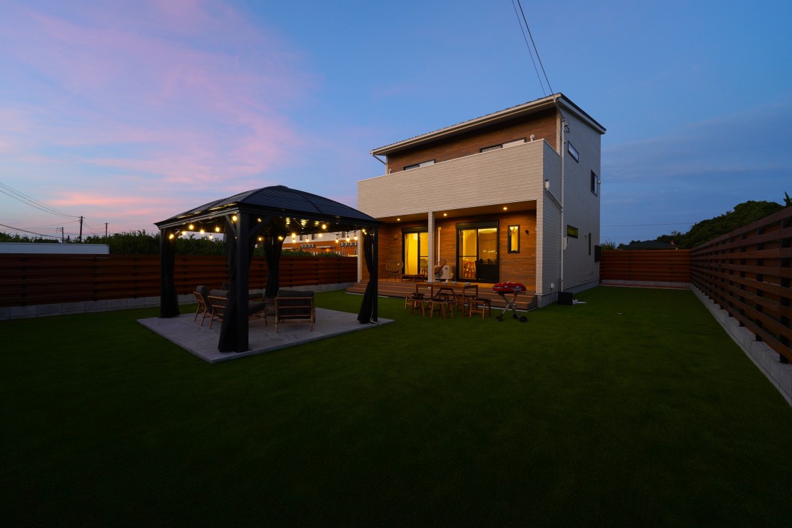 サンライズビラ｜千葉県・九十九里・銚子｜施設から見る夕方の空も美しいです
空気もおいしい