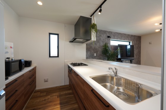 千葉県 九十九里・銚子の貸別荘・コテージ｜サンライズビラの写真：キッチンで料理ができるコテージ