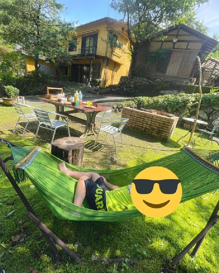 群馬県 四万・吾妻・川原湯のコテージ｜古民家の宿 金木の写真：BBQ 遊びがいっぱい Outdoor