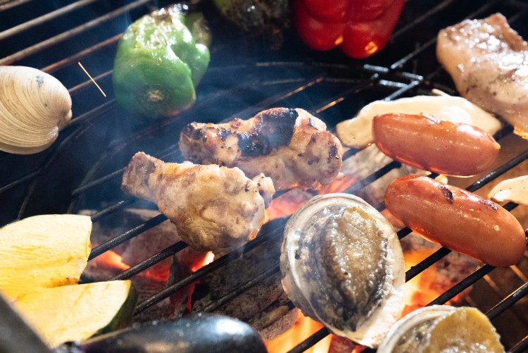 千葉県 館山・南房総のグランピング｜TAVISTARの写真：BBQ