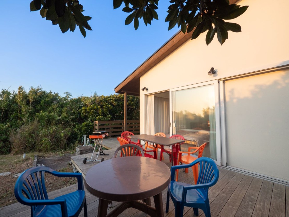 Rivage Blue｜千葉県・木更津・君津・富津｜別荘 デッキ