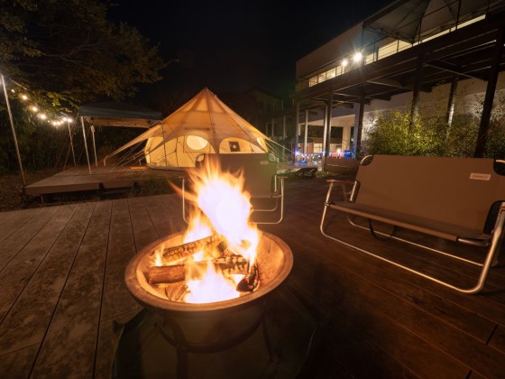 千葉県 木更津・君津・富津のグランピング｜Rivage Blue：焚き火OK