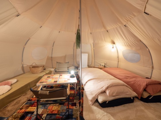 千葉県 木更津・君津・富津のグランピング｜Rivage Blue：カップル