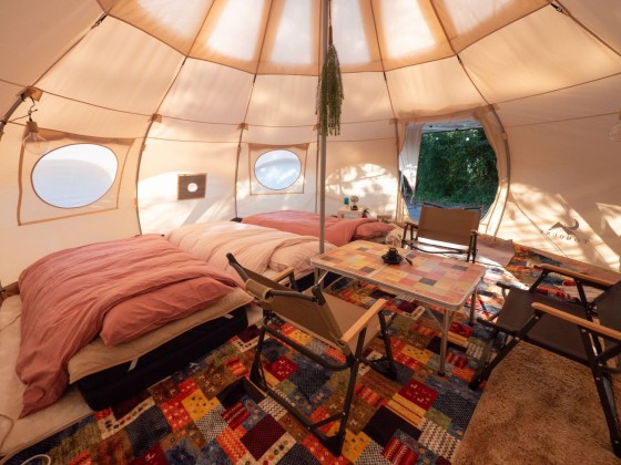 千葉県 木更津・君津・富津のグランピング｜Rivage Blue：女子会・女子旅