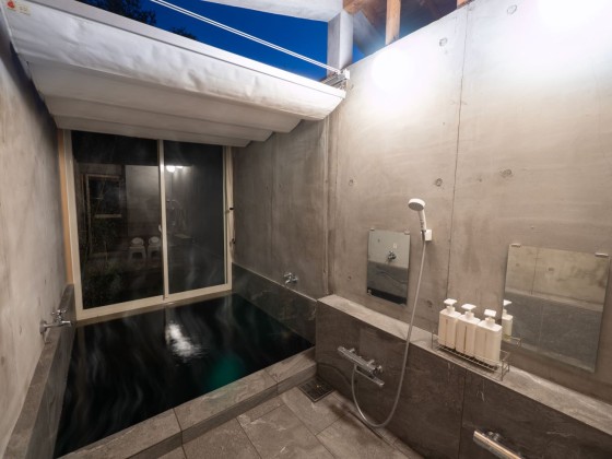 千葉県 木更津・君津・富津のグランピング｜Rivage Blue：露天風呂