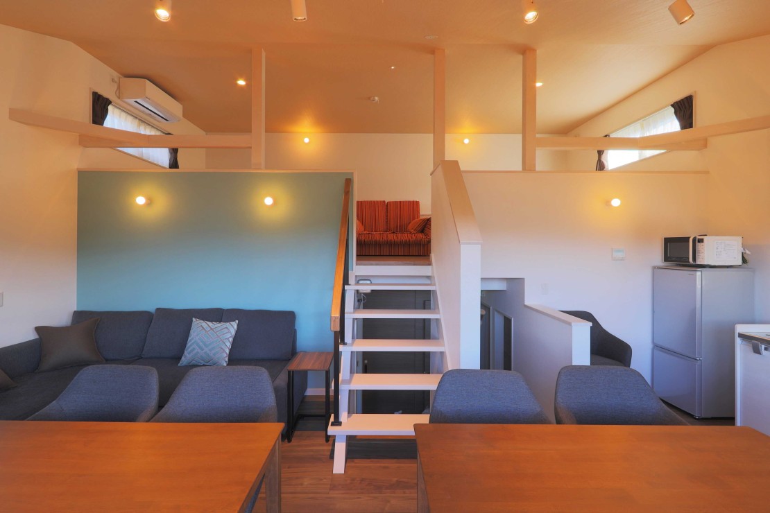 Designers Cottage SilverSpray｜山梨県・山中湖・忍野｜リビングダイニング