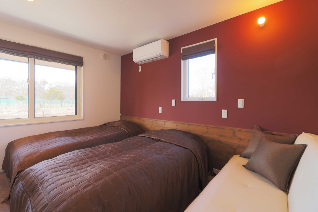 Designers Cottage SilverSpray｜山梨県・山中湖・忍野｜ベットルーム