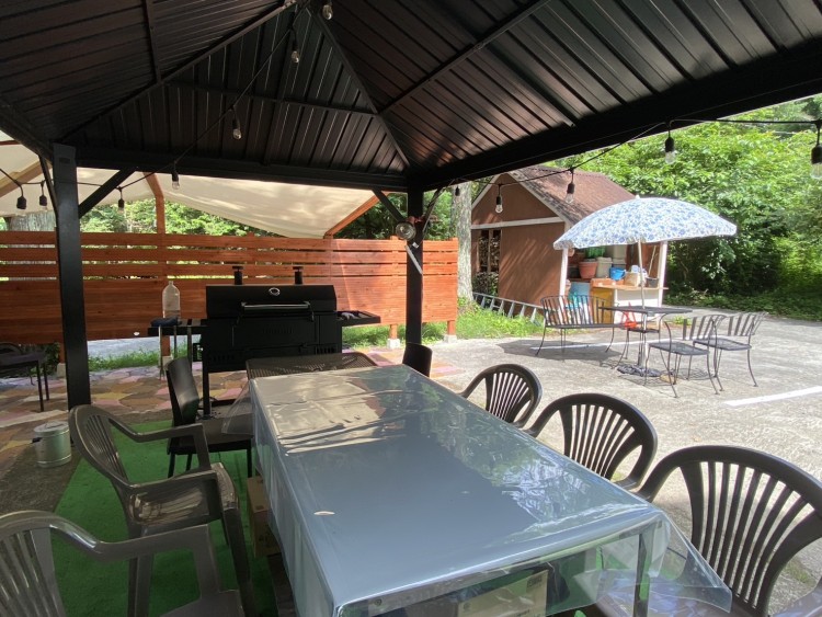 山梨県 八ヶ岳・清里・小淵沢・大泉のコテージ｜コテージEDENの写真：BBQ可能