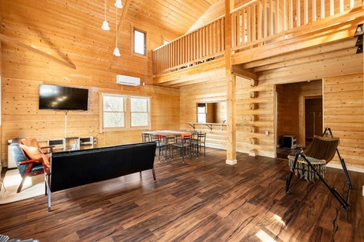 栃木県 那須・板室のコテージ｜コテージLogの写真：リビング