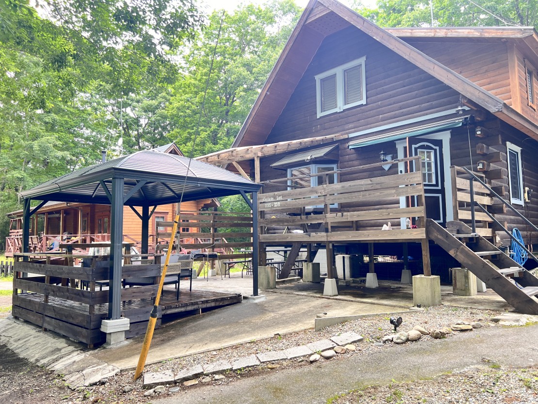 栃木県 那須・板室のコテージ｜コテージLogの写真：外観