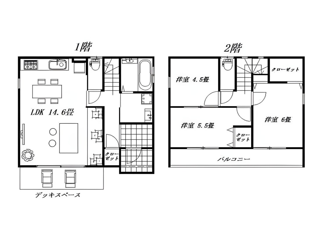 teto｜千葉県・勝浦・鴨川の間取り写真｜※定員は大人10名までです。
※お布団・マットレスにつきまして、9組以上使用されるの場合はリビングに2組敷くようお願い申し上げます。