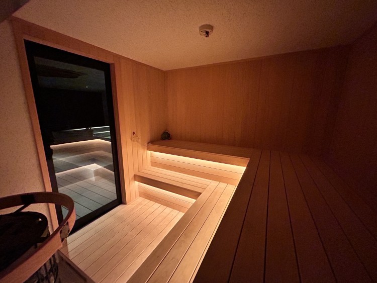 静岡県 伊豆高原のコテージ｜波空-Akazawa-の写真：圧倒的なサウナ体験