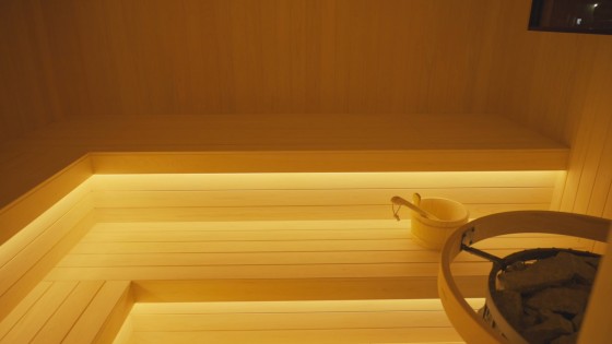 静岡県 伊豆高原の貸別荘・コテージ｜波空-Akazawa-：サウナ