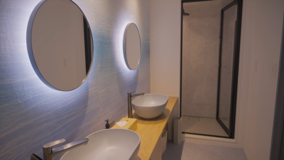 静岡県 伊豆高原の貸別荘・コテージ｜波空-Akazawa-：シャワー