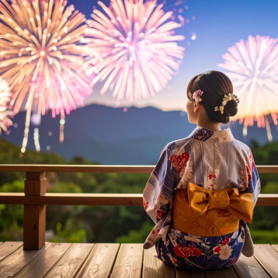 静岡県 伊豆高原の貸別荘・コテージ｜無限館：花火大会