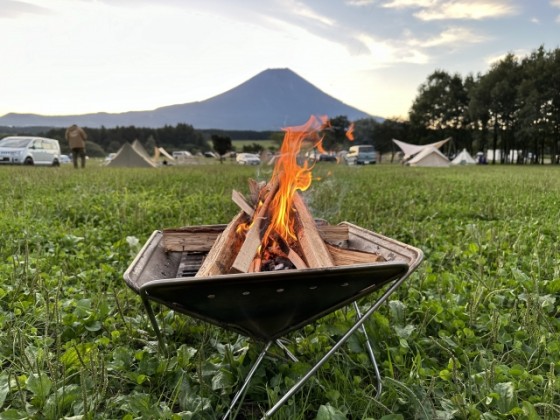 静岡県 伊豆高原の貸別荘・コテージ｜無限館：焚き火OK