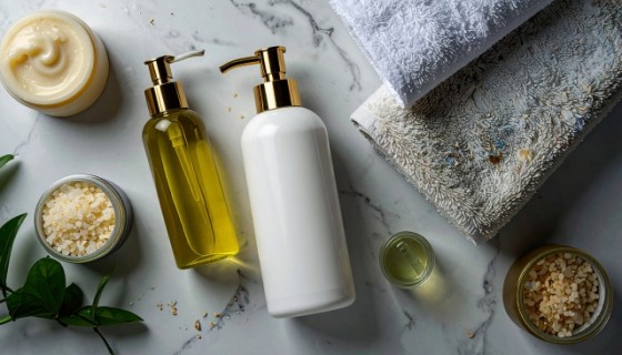 静岡県 伊豆高原の貸別荘・コテージ｜無限館：バス・トイレ