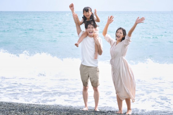 静岡県 伊豆高原の貸別荘・コテージ｜無限館：海水浴