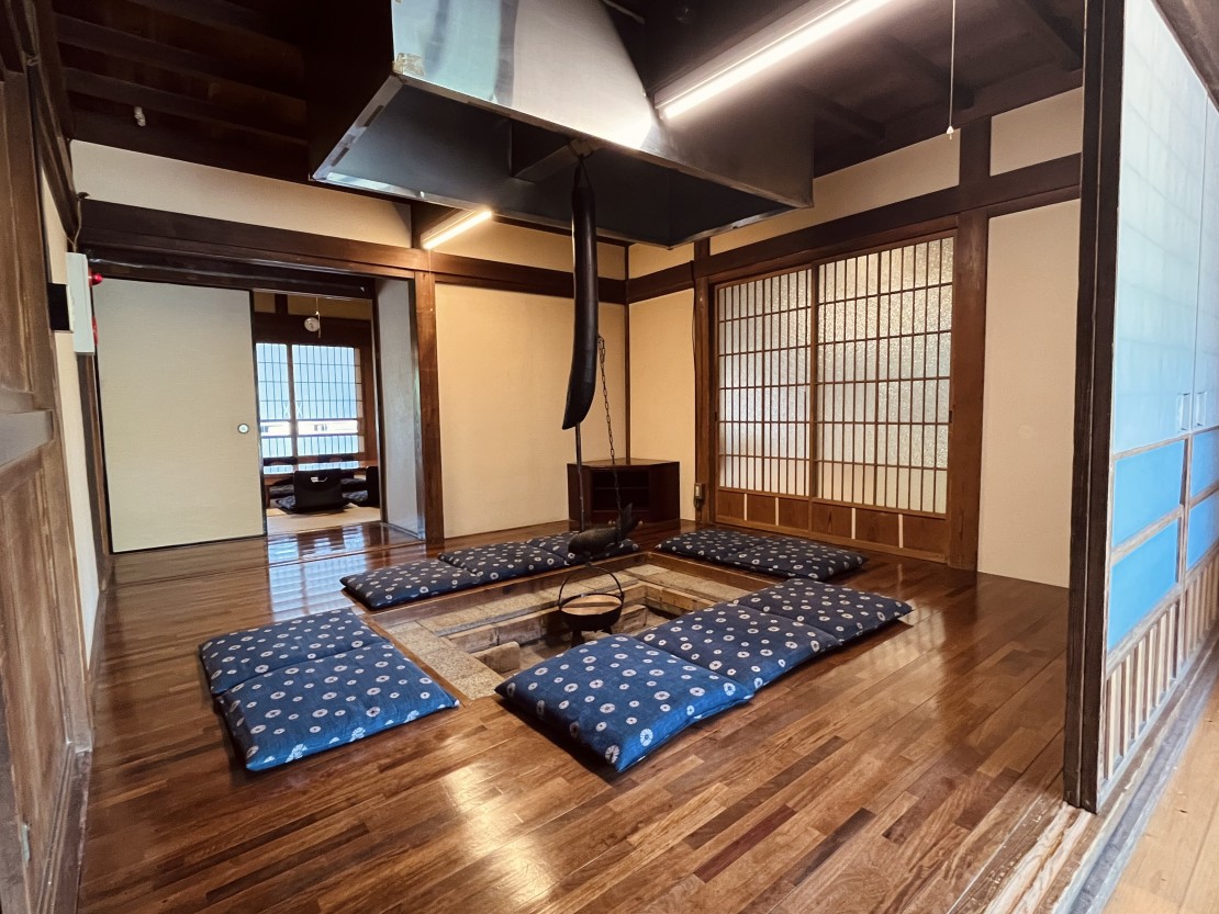 中野屋・母屋｜千葉県・勝浦・鴨川｜囲炉裏