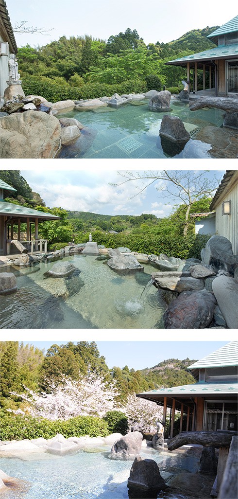 千葉県 勝浦・鴨川の貸別荘・コテージ｜中野屋・母屋：温泉近隣