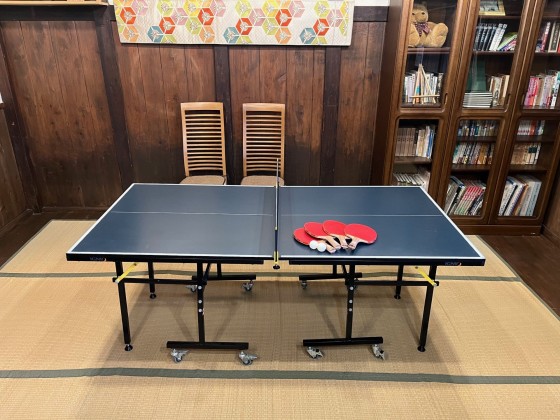 千葉県 勝浦・鴨川の貸別荘・コテージ｜中野屋・母屋：卓球