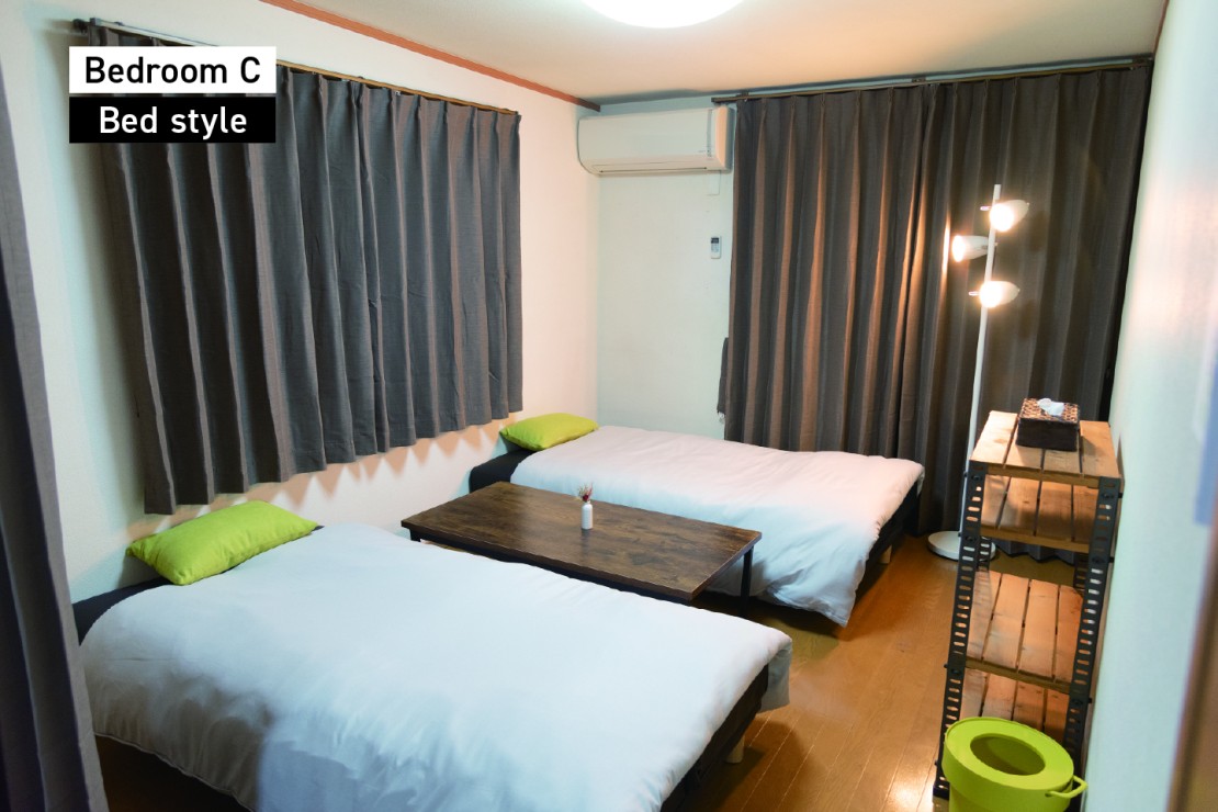 f life house｜福島県・郡山｜1階洋室（就寝時）