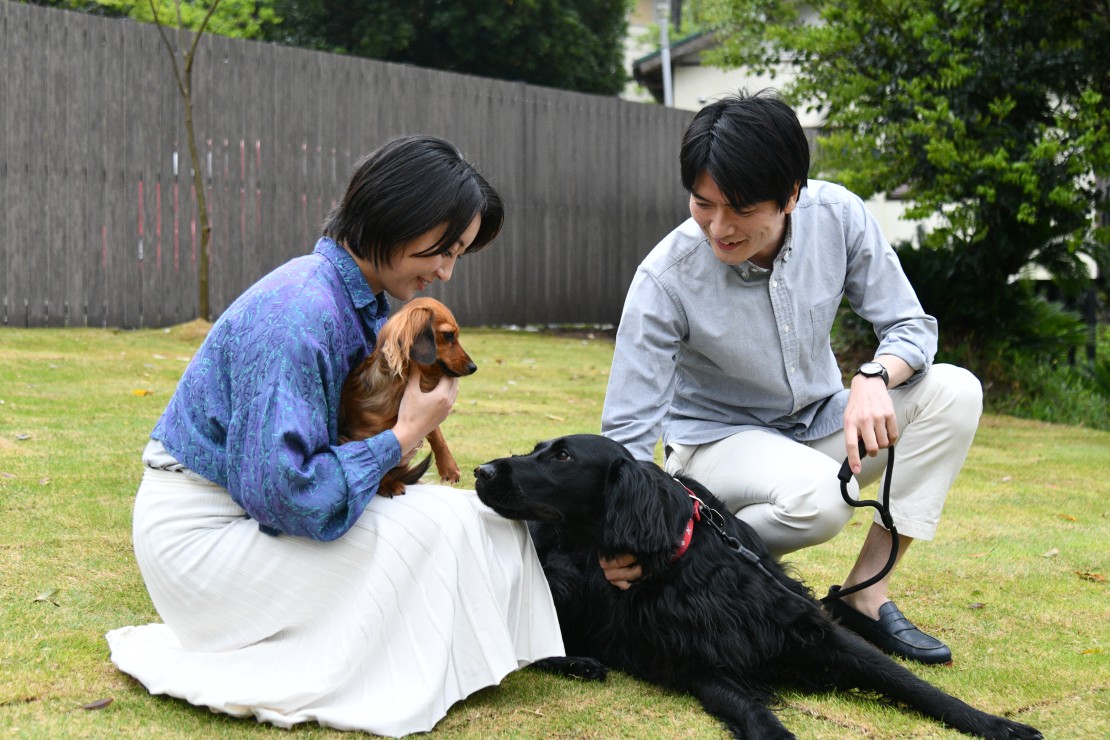 千葉県 勝浦・鴨川のコテージ｜BON-MAL TREEの写真：愛犬と一緒に過ごせます。
