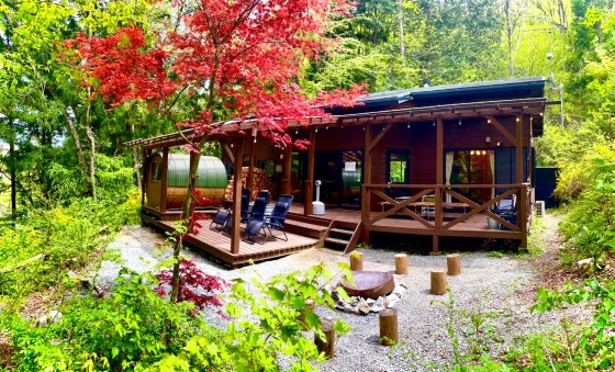山梨県 大月・都留の貸別荘・コテージ｜ぽつんと荘道志：一軒家