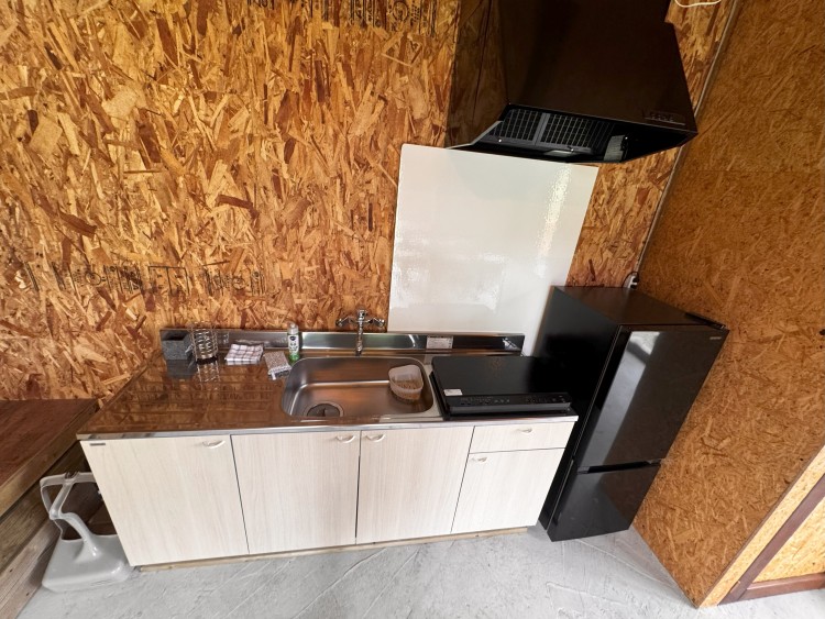 和歌山県 有田・御坊・日高のコテージ｜ボートハウスの写真：キッチン