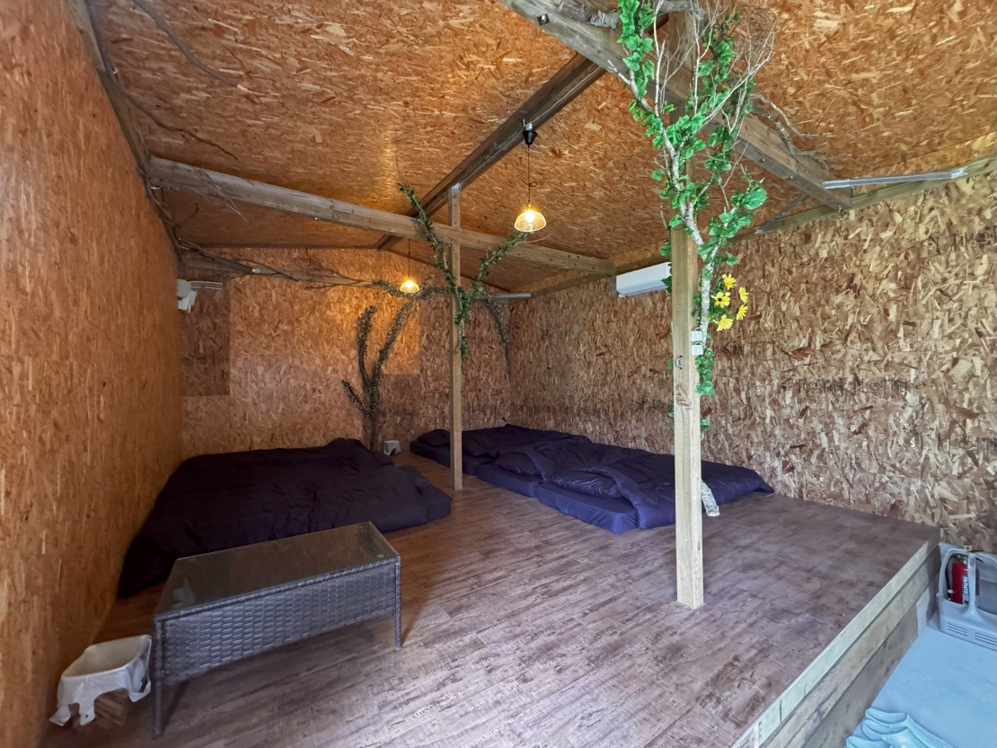 ボートハウス｜和歌山県・有田・御坊・日高｜寝室（マットレス）