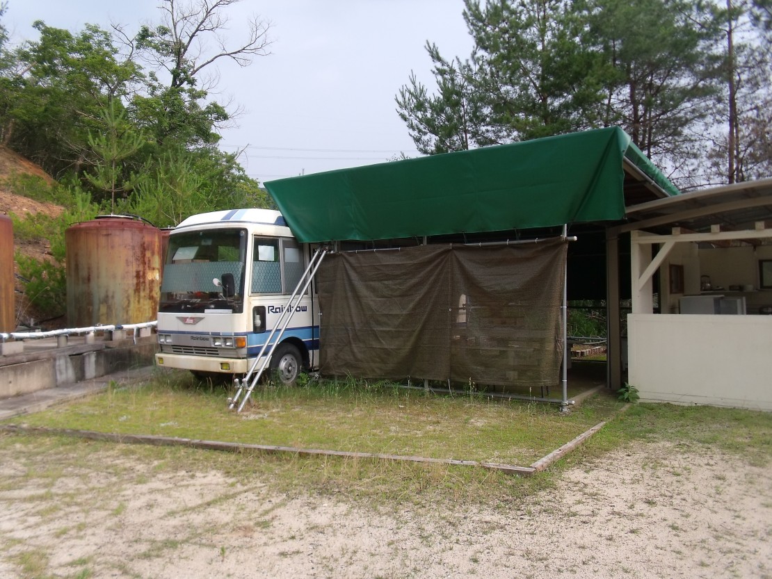 ポパイテンキャンプ場　バスハウス(1棟貸切)