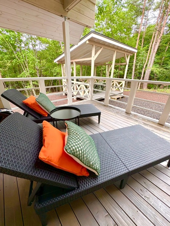 群馬県 北軽井沢・嬬恋・万座の貸別荘・コテージ｜Second House kukka (クッカ）：庭付き