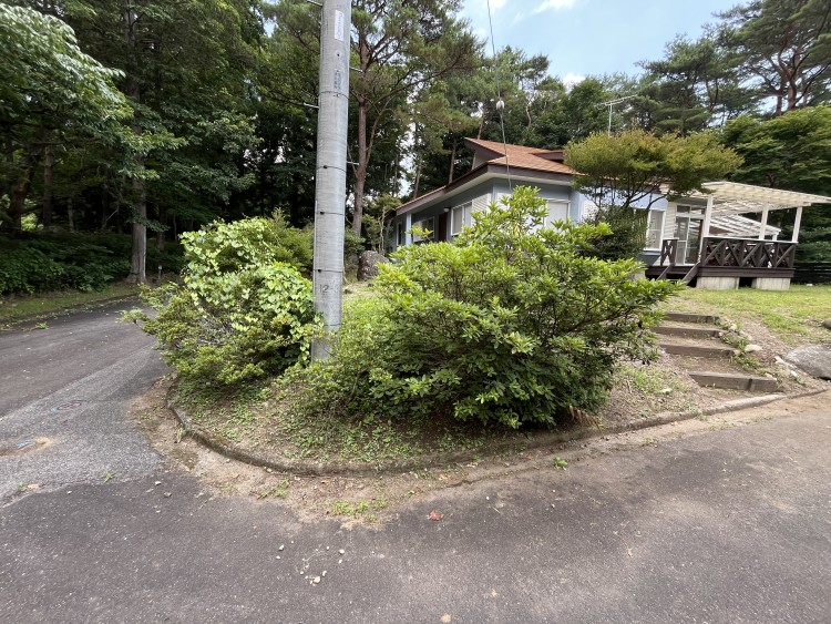 栃木県 那須・板室のコテージ｜コテージ３３の写真：駐車場