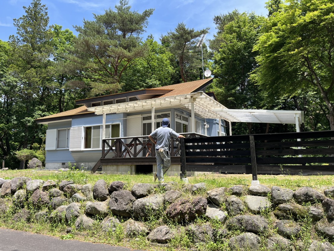 栃木県 那須・板室のコテージ｜コテージ３３の写真：外観