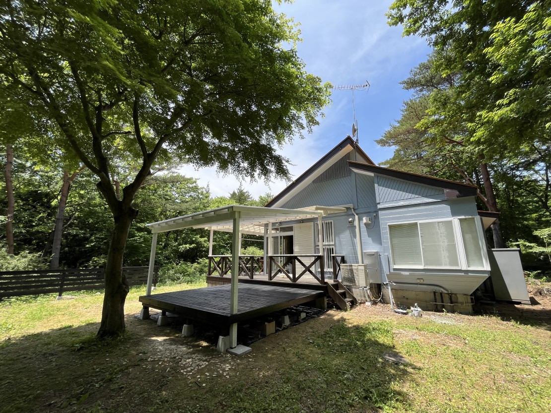 コテージ３３｜栃木県・那須・板室｜テラス