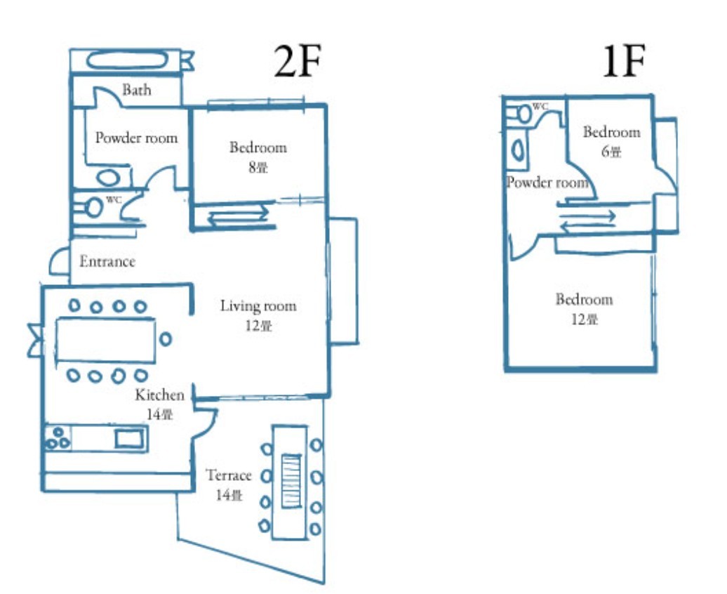 Ise Shima Terrace｜三重県・志摩｜House Layout