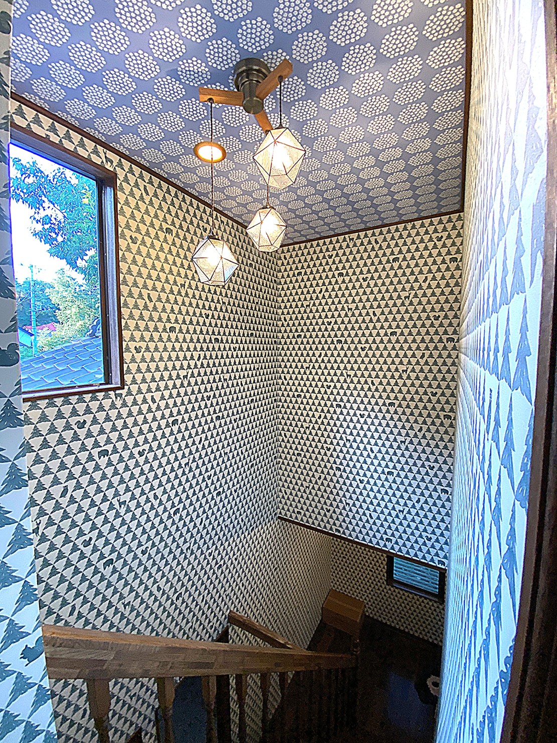 那須の貸別荘　コテージさくら｜栃木県・那須・板室｜階段