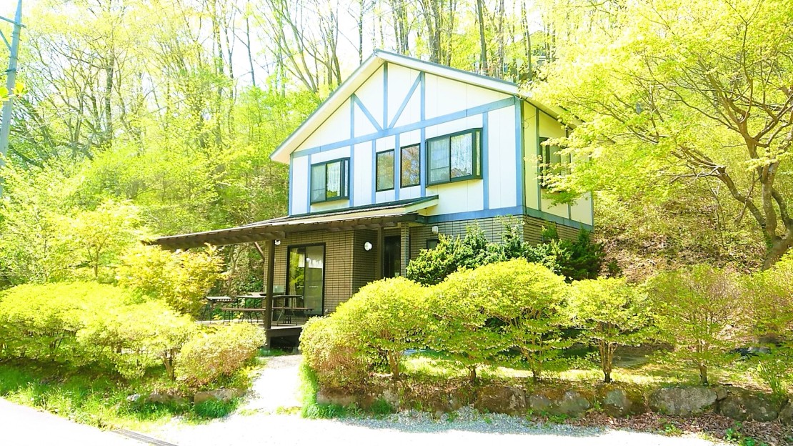 栃木県 那須・板室のコテージ｜那須の貸別荘　コテージ7（ナナ）　V棟の写真：大人数でのご利用も可能なひみつ部屋付3LDK