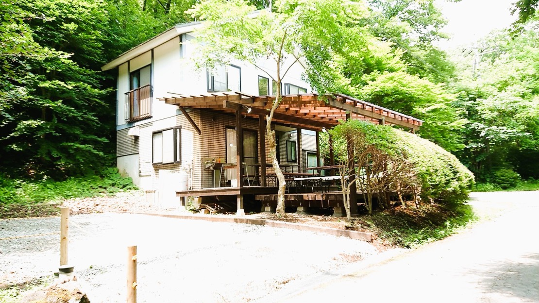 那須の貸別荘　コテージ7（ナナ）　V棟｜栃木県・那須・板室｜第二駐車場完備。手持ち花火もOkです