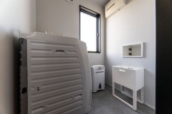 千葉県 九十九里・銚子の貸別荘・コテージ｜RIVIERA Kujukuri：ランドリー