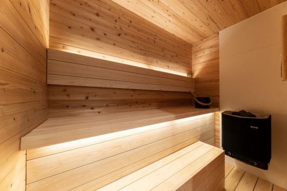 千葉県 九十九里・銚子の貸別荘・コテージ｜RIVIERA Kujukuri：サウナ